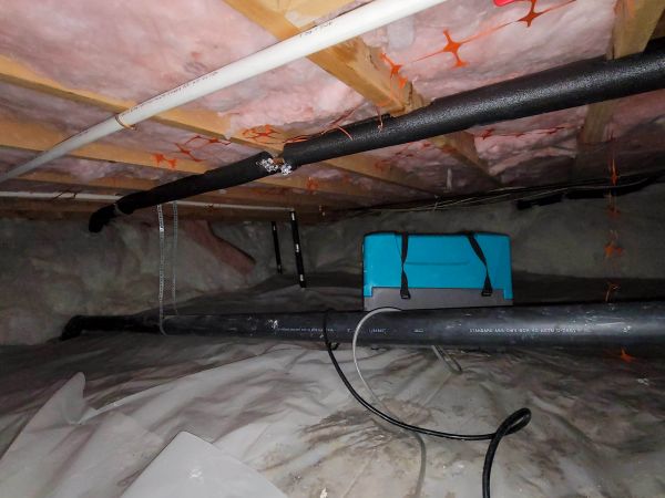 Crawl Space Water Remediation in Oconomowoc